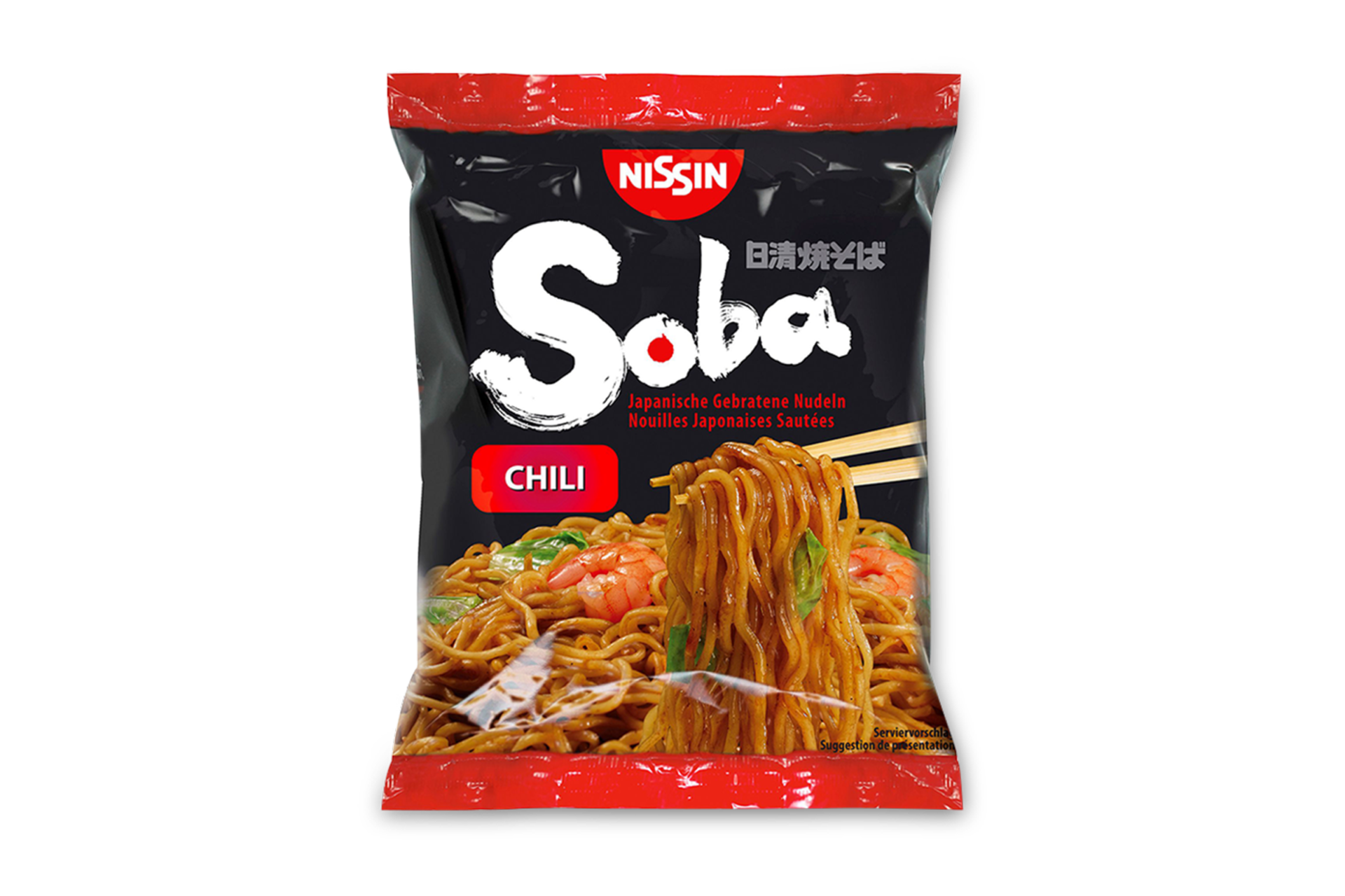 Nissin Soba Nudeln Chili 1