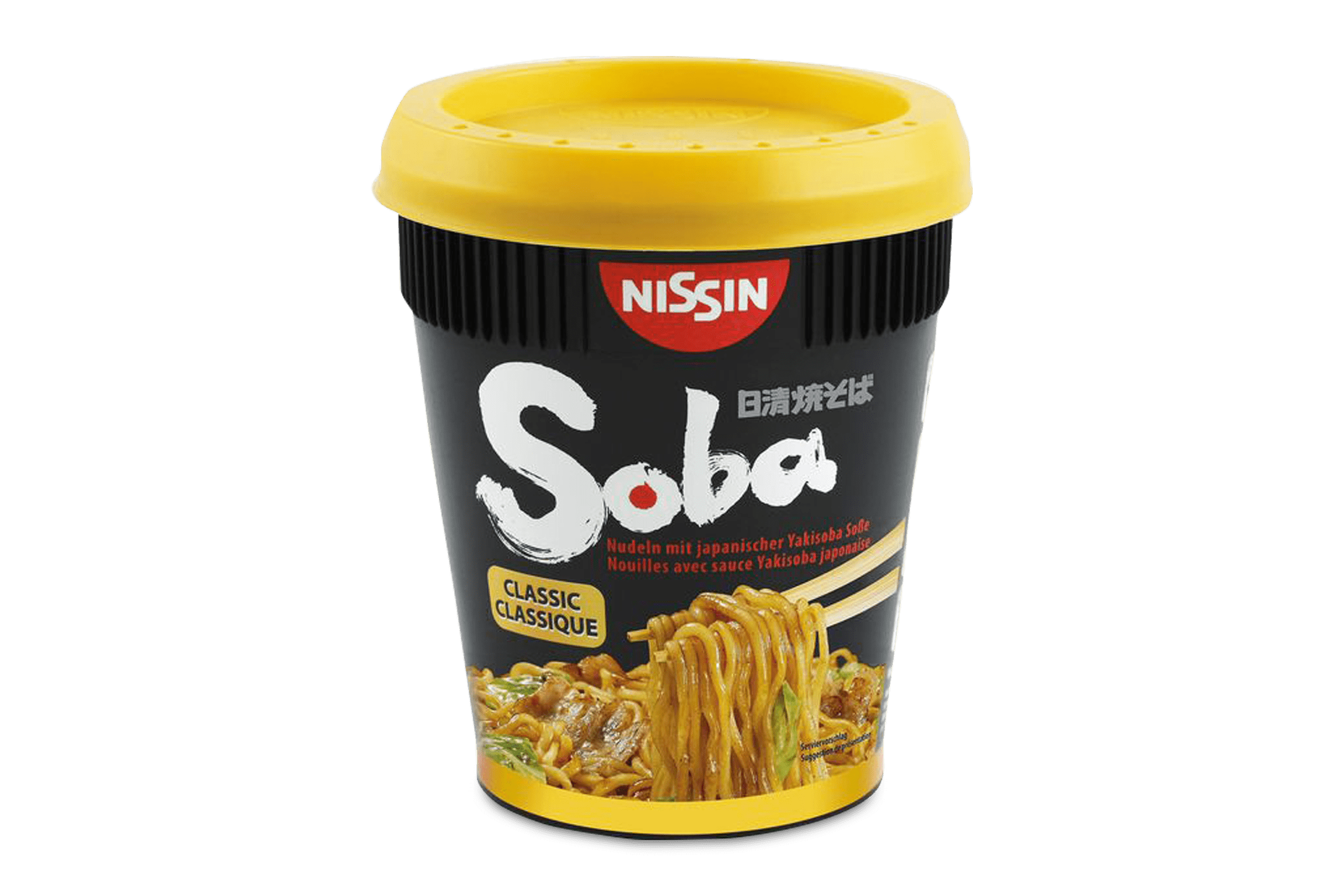 Nissin Soba Nudeln Classic Cup 1