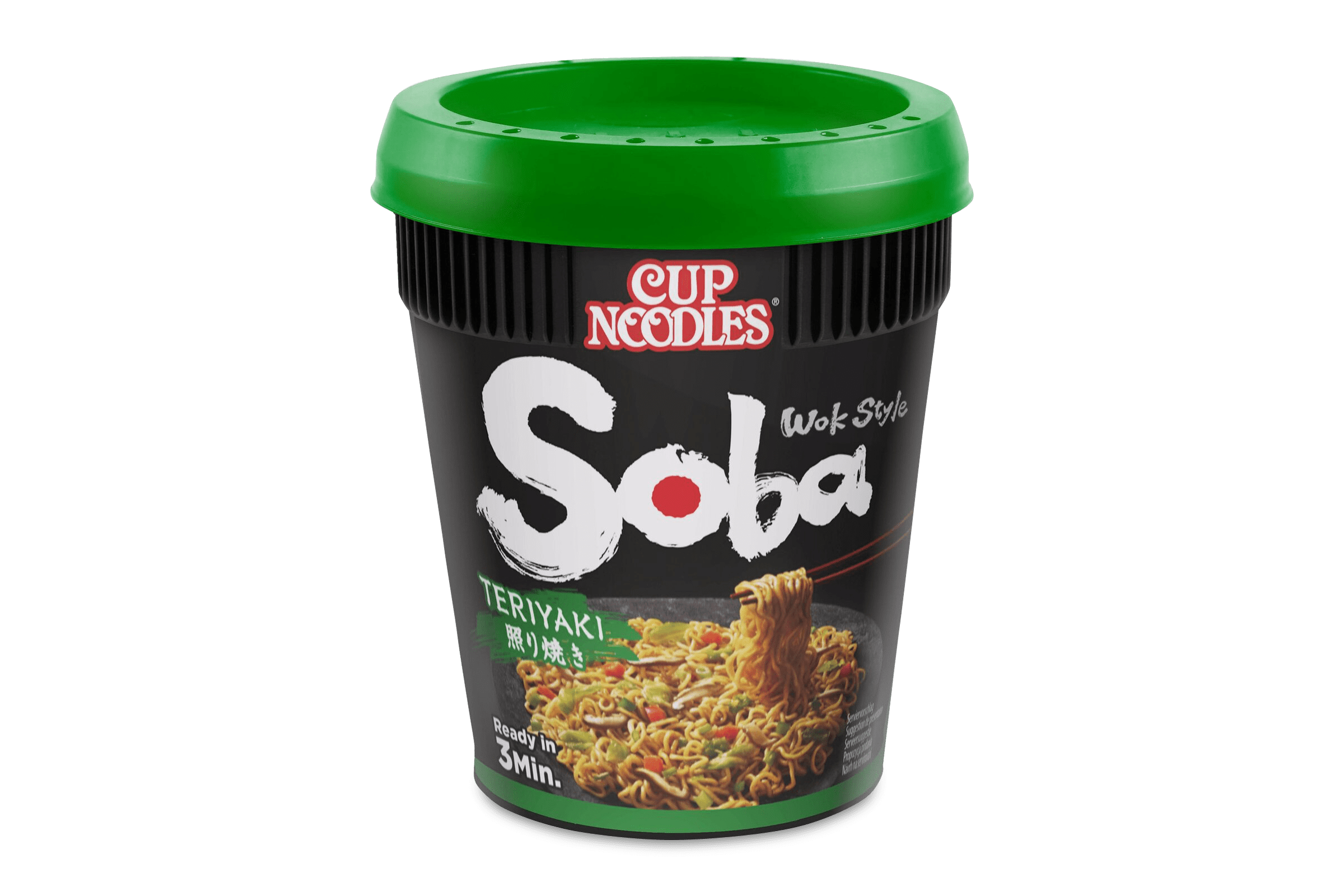 Nissin Soba Nudeln Teriyaki Cup 1