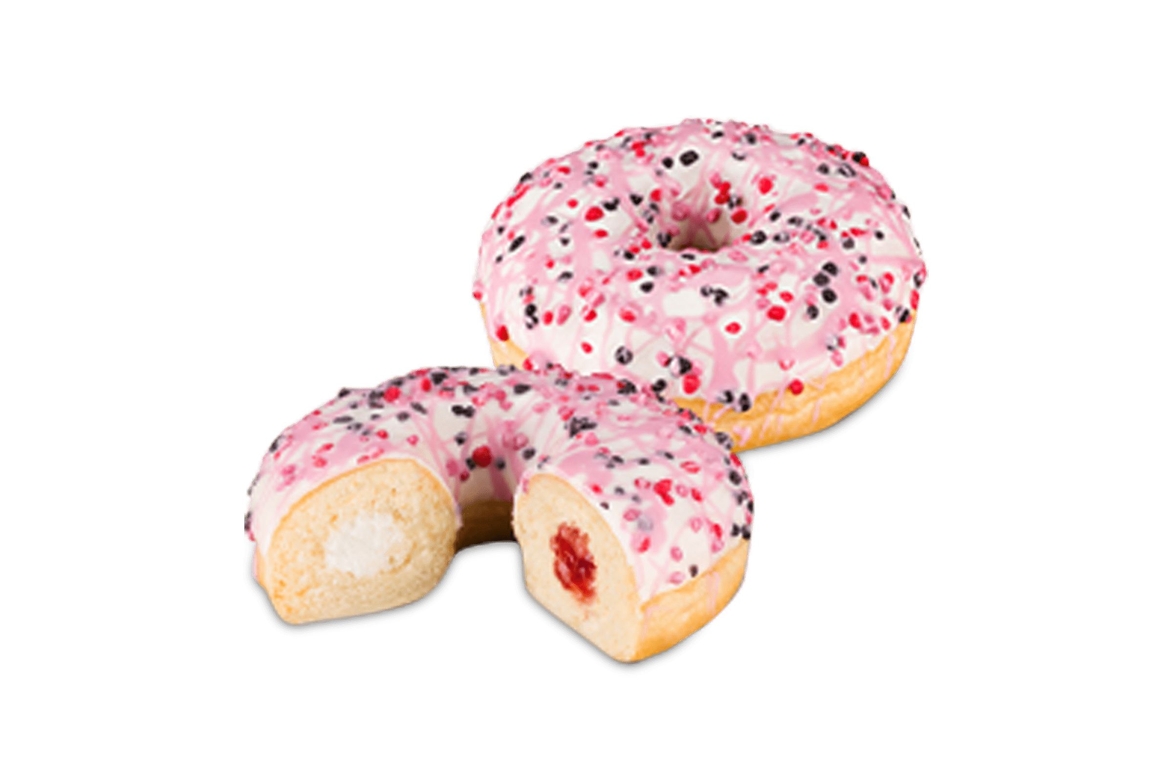 Raspberry Cheescake Donut 1