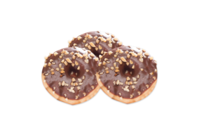 Mini Nuss-Nugat Donut (3 Stk.) 60