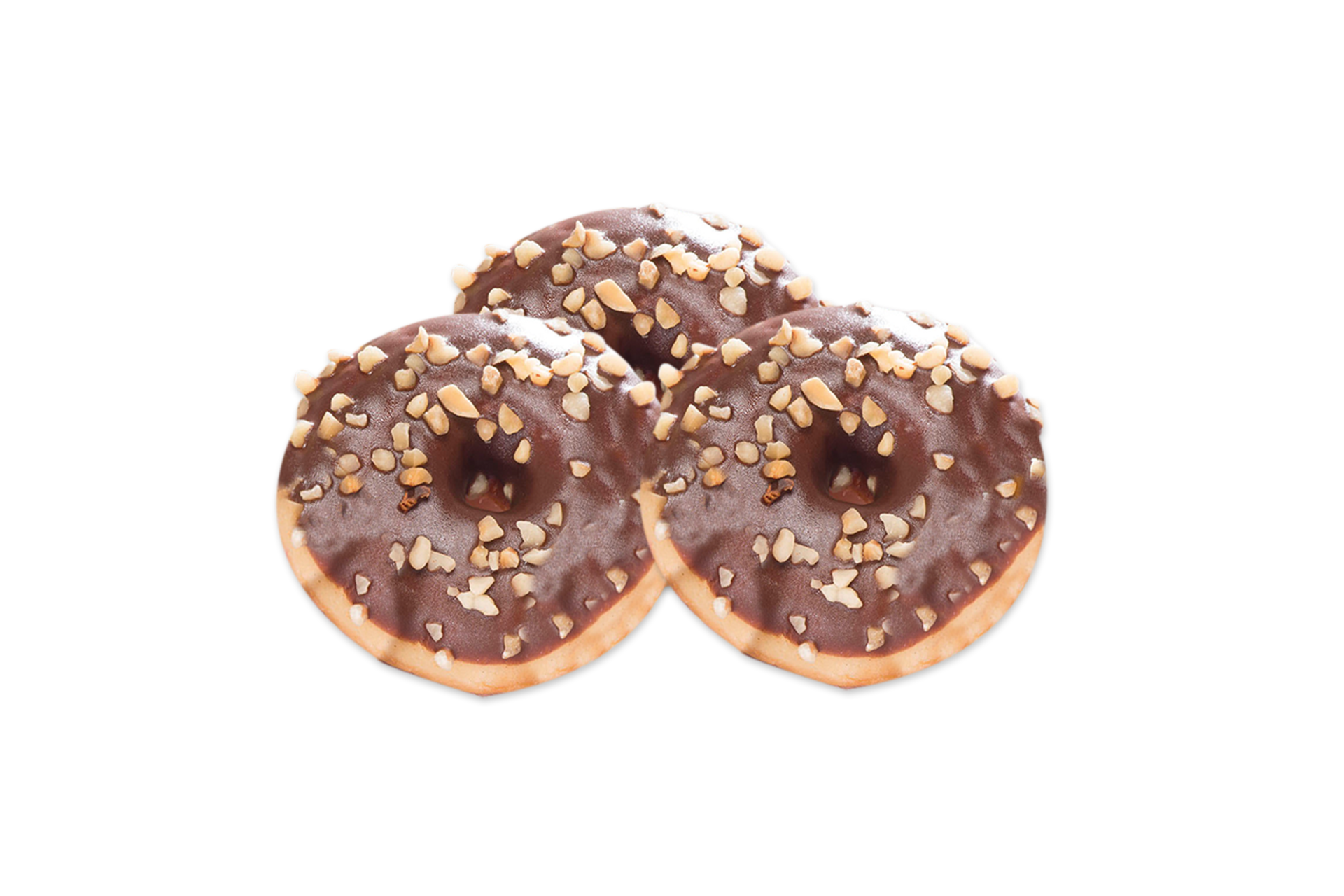Mini Nuss-Nugat Donut (3 Stk.) 1